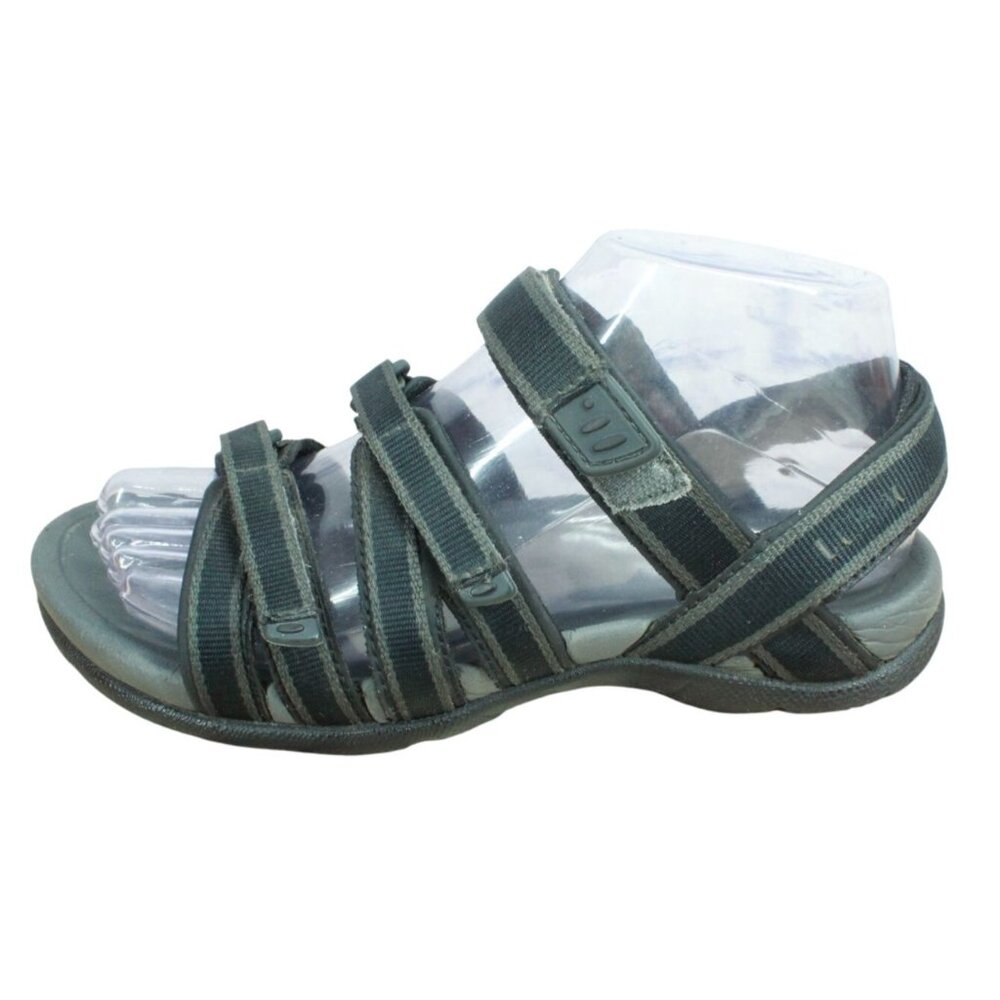 L.L. Bean Boothbay Sport Hiking Sandals Black Nylon Women's Size 6 M